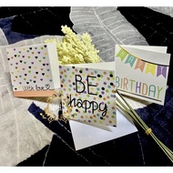 1PCS WISH CARD BIRTHDAY WISHES WEDDING WISHES