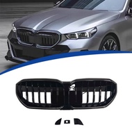For BMW 5 Series G60 2023-2026 Car Front LED Kidney Grille Body Kits Front Bumper Racing Grill Acces