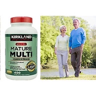 Vitamin tổng hợp Kirkland Mature Multi Adult 50+ Hộp 400 viên của Mỹ - dành cho nam, nữ trên 50 tuổi