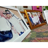 Print Photos A4 Size 20x29cm 8R+ plus Photo frame More Price