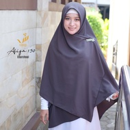 Alifa 150 Jilbab Segi Empat Syari Hijab Syar i Neci Panjang Lebar