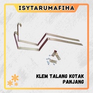 Gutter clamp,/ gutter, box gutter seal