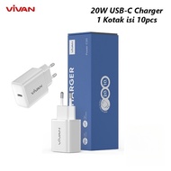 VIVAN Power C20 20W USB-C PD Charger Adapter