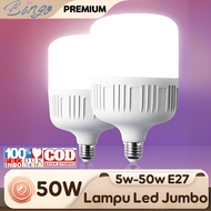 E27 5w/ 10w led room lamp 15w/ 20w/ 30W/ 50 Watt White tube bulb lamp SNI e27 led bulb led light bul