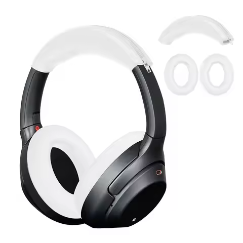 Silicone Ear Pads Cushion Cover Soft Earpads Headbeam Sleeve Headphone Case for Sony ULT WEAR WH-ULT