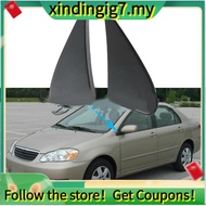 【】2PC Exterior Rear View Mirror Trim Part for   2003-2008 60118-12010 60117-12010