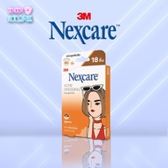 3M Nexcare acne dressing Thin Patch แผ่นซับสิว แผ่นแปะสิว บาง รุ่นบางพิเศษ 18 ชิ้น