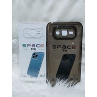 Original Space Silicone Tpu Samsung J710 J7 2016 J7 2015 J7 SoftCase Casing Clear Transparent Black 