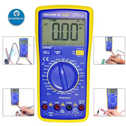 MECHANIC SIV120 SIV119 Intelligent Automatic Digital Multimeter Universal Speech Broadcast V90E Test