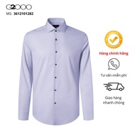G2000 Men's Purple Long Sleeve Shirt