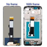 6.5" OEM LCD For Motorola Moto E22 E22i Display Touch Screen Digitizer Replacement With Frame For Mo
