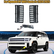 1 Set Front Bumper Fog Lights Foglight Turn Signal Lamp Daytime Running Lights Assembly For Hyundai 