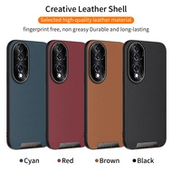 Case Honor 70 FNE-AN00 FNE-NX9 Simple leather textured shell, 3D textured lens frame all inclusive p
