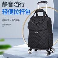 Luggage Suitcase Universal Wheel Backpack Detachable Large Capacity Wheel Travel Waterproof School B