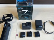 GoPro/HERO7/black 黑色 ■ 正品電池ー3個裝 ■帶附件 ■CHDHX-701-FW ■日版