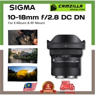 Sigma 10-18mm f/2.8 DC DN Contemporary Lens (Sony E & RF- Mount)