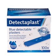 plasters Waterproof Universal, Blue Wound plasters for Food handling, detectable plasters for First 