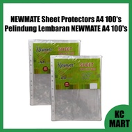 NEWMATE Sheet Protectors A4 100's / Pelindung Lembaran NEWMATE A4 100's