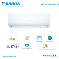 DAIKIN 1.0HP I 1.5HP I 2.0HP I 2.5HP Inverter Air Conditioner R32 FTKE Series Wall Mounted
