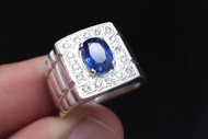 天然錫蘭藍寶石戒指 皇家藍 錫蘭藍寶石 斯裡蘭卡藍寶石戒指