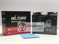 Bình ắc quy Globe WTZ7A-4BP Nouvo 1 Nouvo 2 Nouvo 3 12V-7Ah