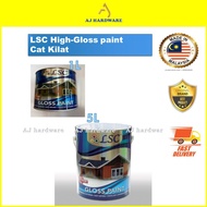 1Liter LSC High Gloss Paint For Wood And Metal Cat minyak Cat Besi