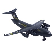 Dece Flor Diecast C17 Transport Plane Pull back Light Sound Aircraft Model Education Toy