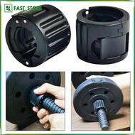 [Wishshopelxn] 2x Fitness Barbell Clamps Weight Bar Plate Locks Portable Bar Clamps for Home Gym 23-