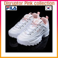 FILA Disruptor 2 Women's Running Shoes Sneakers Shoes White Pink
