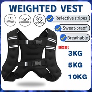 ClickNest Weighted Workout Equipment, Body Weight Vest for Men, Women, Kids Shirt Fiess 3KG/ 5KG/7.5