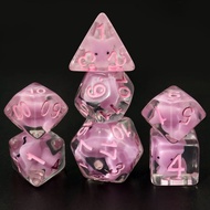 Sage's Portal Creature Familiars Resin DND Dice Set Polyhedral Dice Set for Dungeons and Dragons RPG