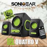 Active Speaker Sonic Gear Quatro V Speaker 2.1 Extreme Bass