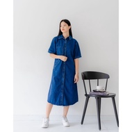 Paris PREMIUM WOMEN'S JEANS DRESS CASUAL WOMEN'S JEANS DRESS TUSAN 2IN1 LEPIS JINS DRESS MULTI FUNCT
