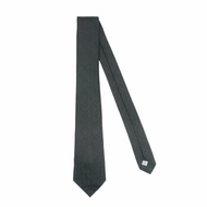 Dior 幾何紋理造型絲稠領帶(黑)