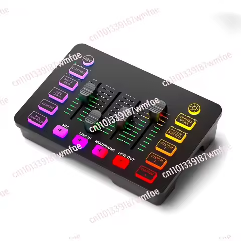 Game podcasting Music studio equipment Audio mixer Audio interface Live game USB sound card