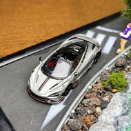 CM 1/64 Mclaren 765LT Gray Alloy Diecast Car Model Toy Birthday Gift