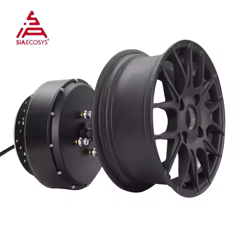 QS 14*4.25inch 1500W 30H 48V to 72V V1.12 BLDC Moped In-Wheel Hub Motor for Electric Motorcycle