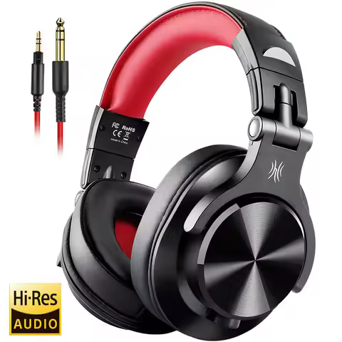 Oneodio Wired Over Ear Headphone With Mic Studio DJ Headphones Professional Monitor Recording & Mixi