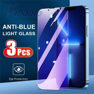1-3Pcs Anti-blue Light Tempered Glass For Huawei P50 P50e P40 P30 Lite P20 Pro Mate 10 20 Y9s Y9 Pri