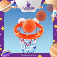 PLANETKIDZ FK506 Mini Ring Basketball Hoop Basketball Wall Mounted Baby Bath Toys Shower Toys