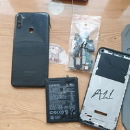 Samsung A11 phone disassembled