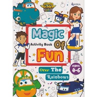 MAGIC OF FUN KIDS ACTIVITY BOOK (AGES 4-6) OVER THE RAINBOWS