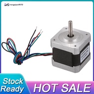มอเตอร์สเต็ปเปอร์ไฮบริด NEMA 17 42 0.9 องศา 40 มม. 1.68A มอเตอร์สเต็ปเปอร์ 2 เฟสสำหรับเราเตอร์ CNC-r