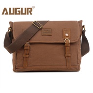 AUGUR canvas bag for men women chest shoulder body sling tote travel coach crossbody waterproof