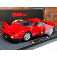 Ferrarif348 1/18 Ferrari348 Car Model * Second Hand * Ferrari 348 TB 1:18 Hotwheels elite ok