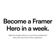 [Video Course] Framer Zero To Hero By Tim Gabe