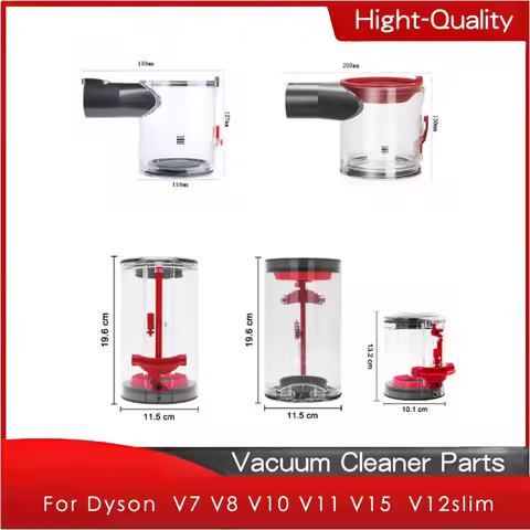 Replacement Vacuum Dust Bucket For Dyson V7 V8 V10 V11 V15 V12slim Vacuum Cleaner Collector Spare Pa