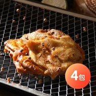 【金家行運】 熟烤無骨雞腿排-燒烤青花椒(200g/袋)共4包