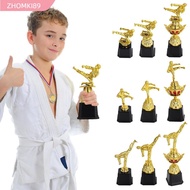 ZHOMKI89 Gold Trophy Awards, Plastic Model Taekwondo Competition Small  Cup,  Gold Man Craft Souveni