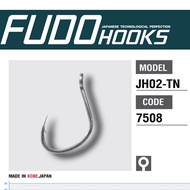 Fudo Hook fudohooks JH02-TN (Ring Butt) Available In Sizes 1 1/0.2/O 3/O 4/O 5/0
